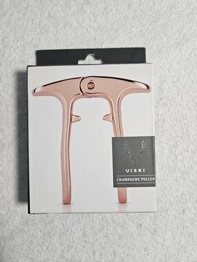 Viski Rose Gold Wine And  Champagne Opener NWT